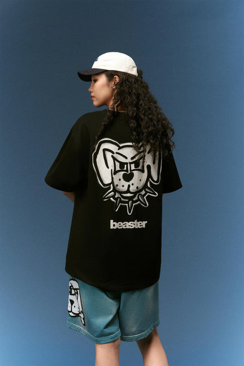 Little Dog Cotton Short Sleeve T-Shirt